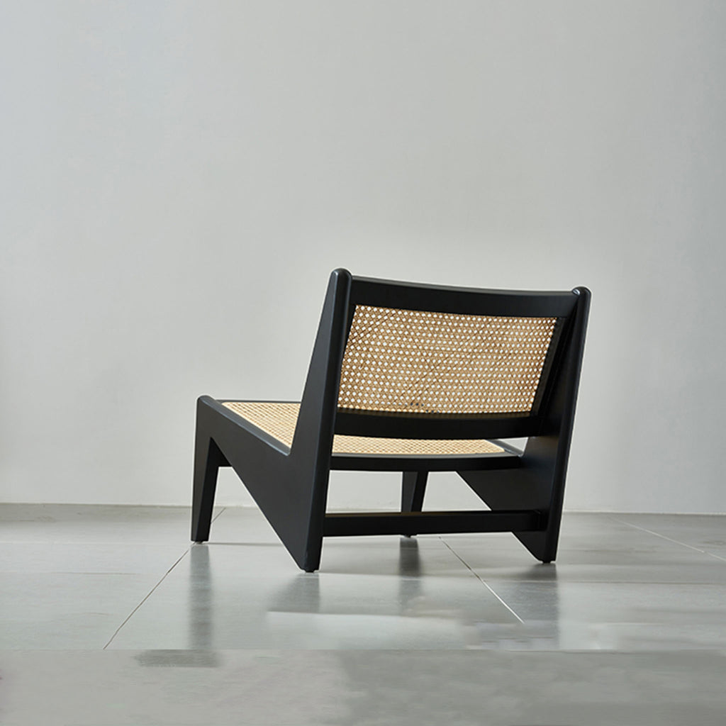 ZACHERY CHAIR BLACK REAR LIFESTYLE