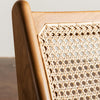ZACHERY CHAIR WALNUT CLOSE UP