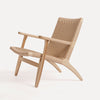 KARFA ARMCHAIR OAK ISOMETRIC VIEW