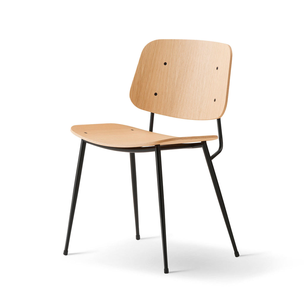 KELSIE Dining Chair Beech Angled