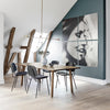 KELSIE Dining Chair Black Set