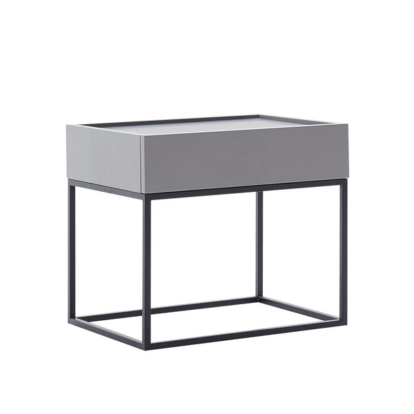 Maison Bedside Table Grey