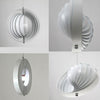 Verpan Moon Pendant Light White Angles
