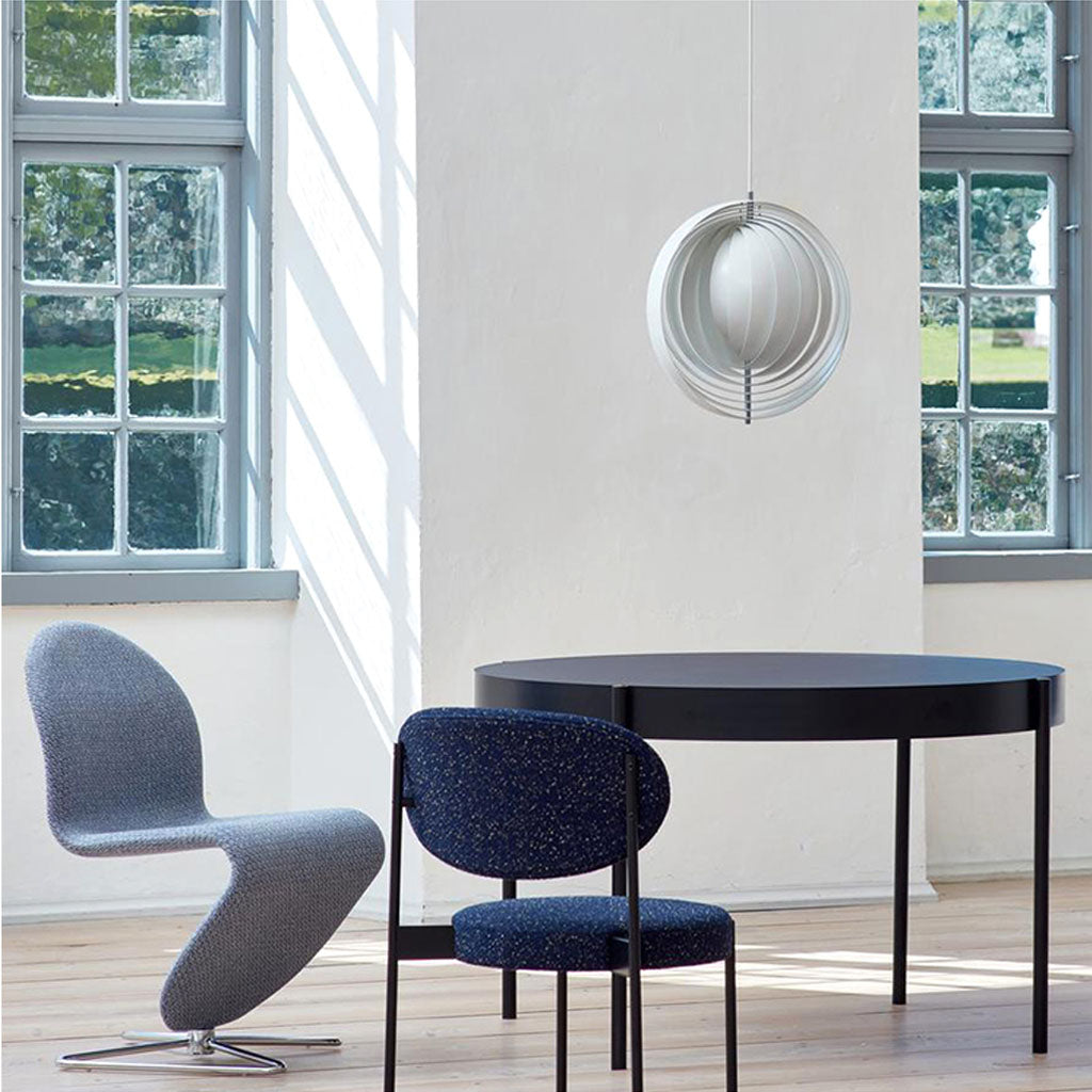 Verpan Moon Pendant Light White