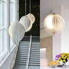 Verpan Moon Pendant Light White Lobby