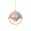 Multi Lite Pendant Pink Gold