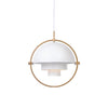 Multi Lite Pendant White Gold
