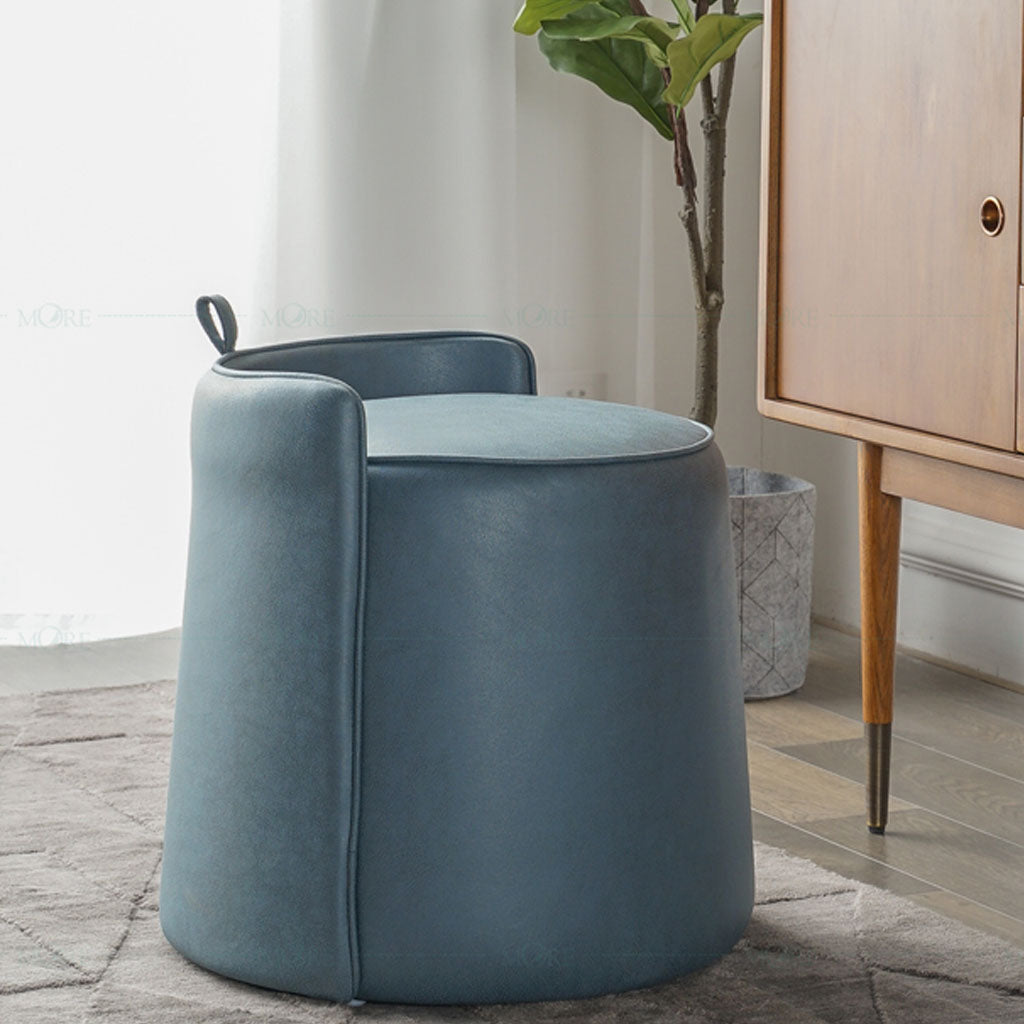 NOEL POUF BLUE LIFESTYLE