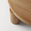 OFFSET Black Wood Coffee Table Close-up