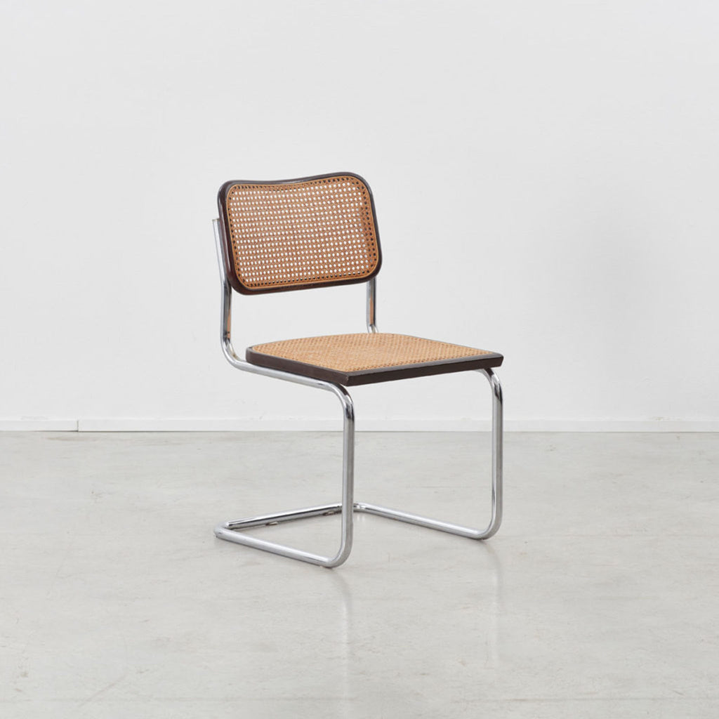ONTTO Dining Chair Dark Brown Angled