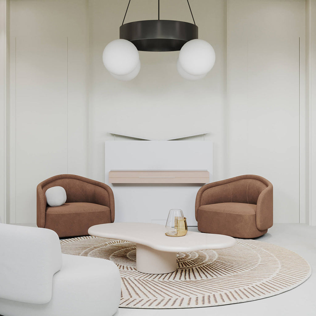Out Of Line Coffee Table Cream Lounge