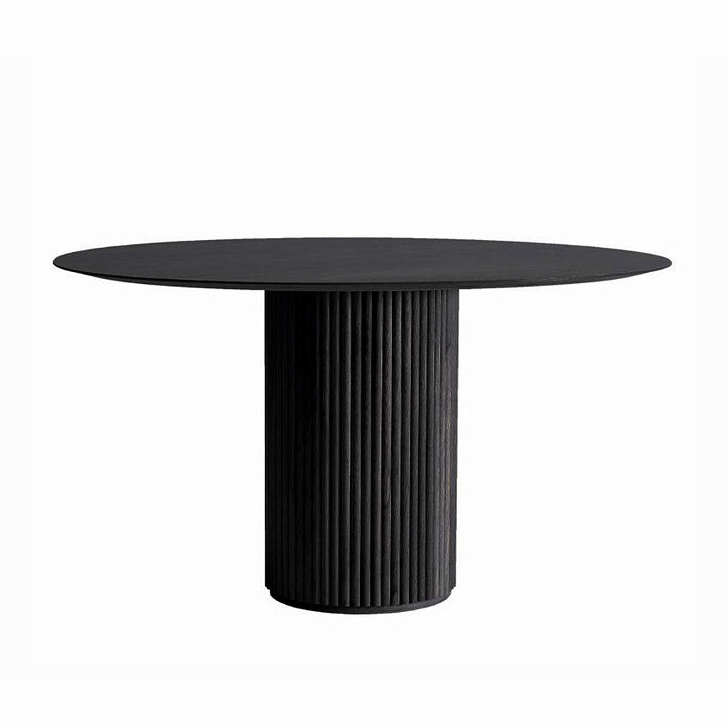 PALAIS Royal Black Wood Dining Table