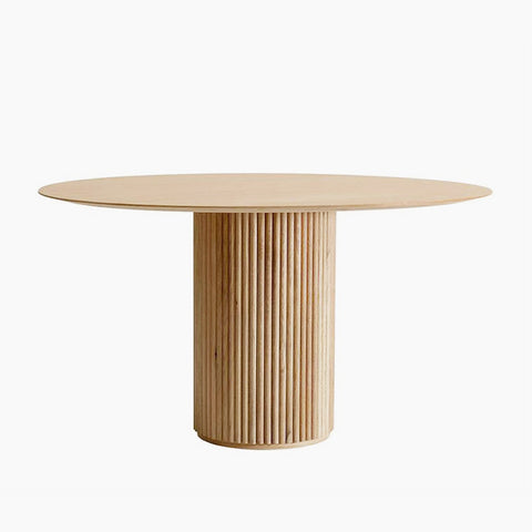 PALAIS Royal Natural Oak Wood Dining Table