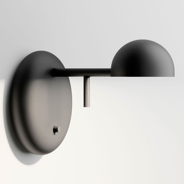 PINNA Wall Light Black Closeup