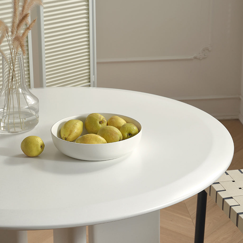 PODS Round Dining Table White