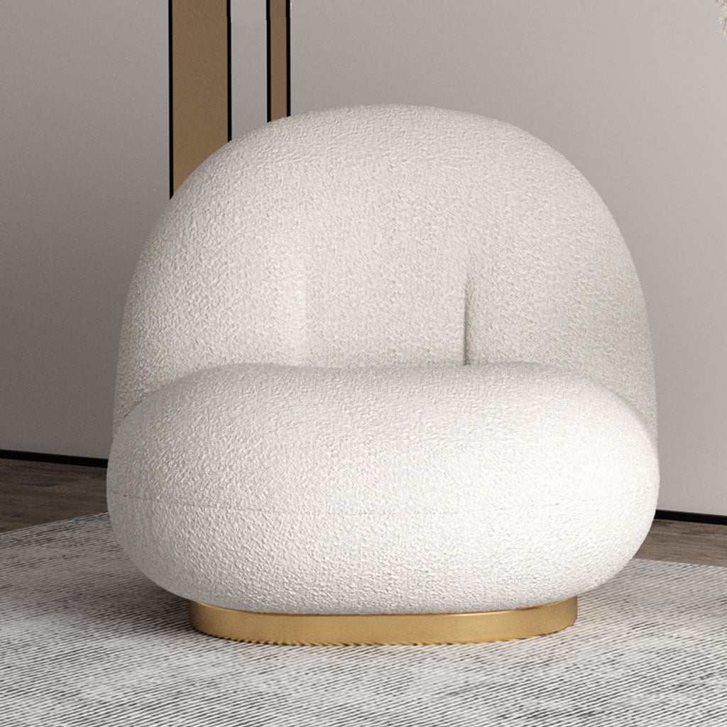 DOUGHIE Lounge Chair White Front