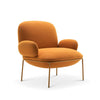 Pebble Sofa Lounge Chair Orange