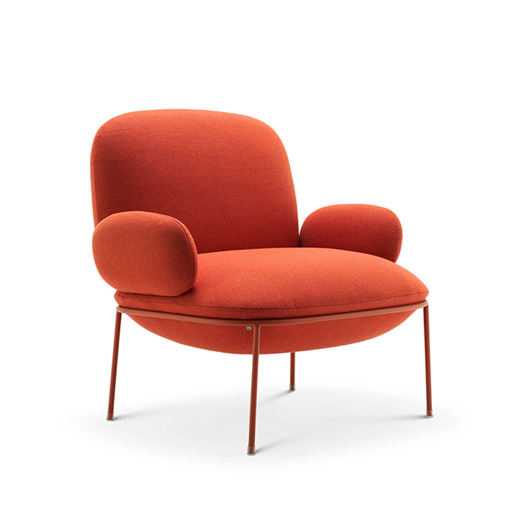 Pebble Sofa Lounge Chair Red