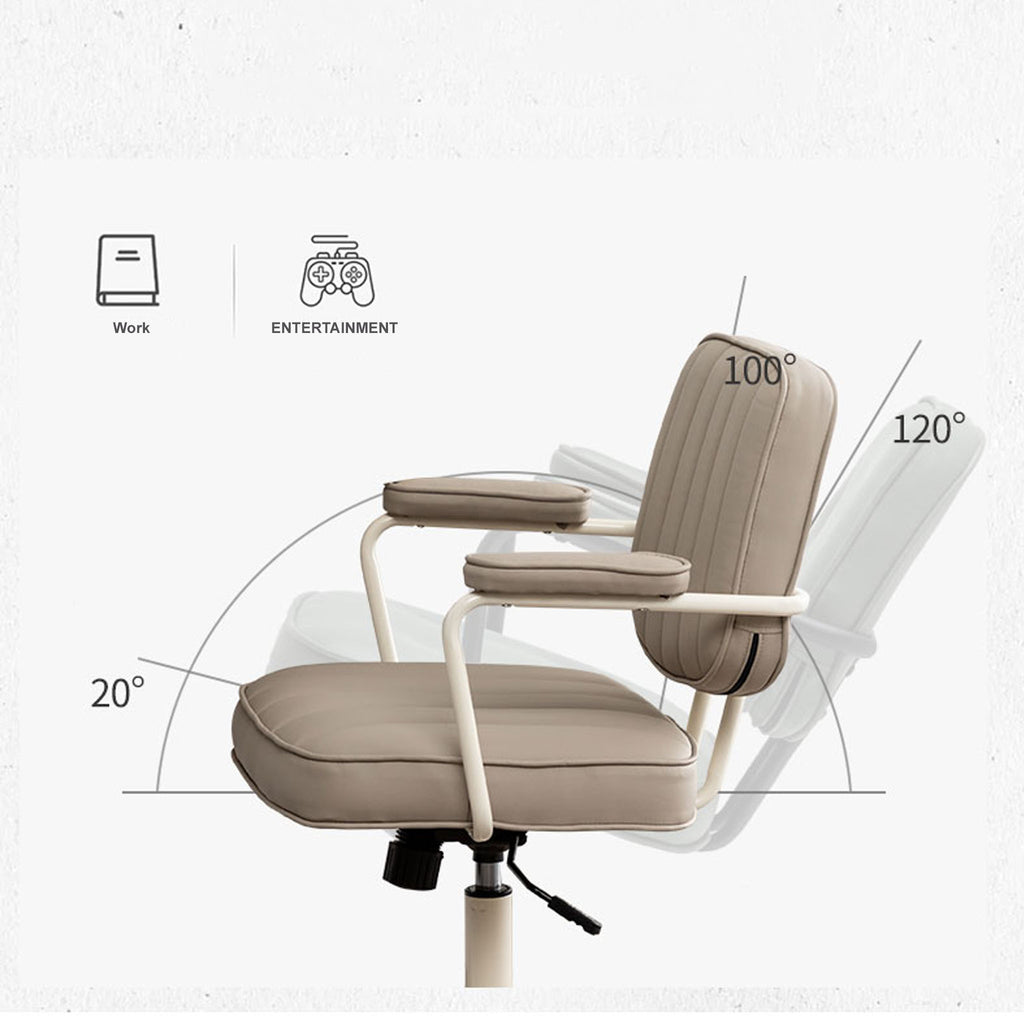 Graham Office Study Chair Cream