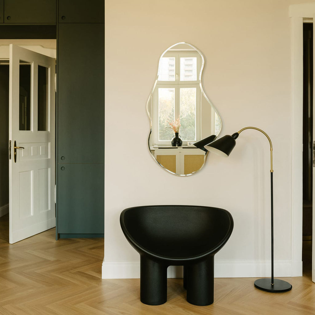 CORA ARMCHAIR BLACK LIFESTYLE