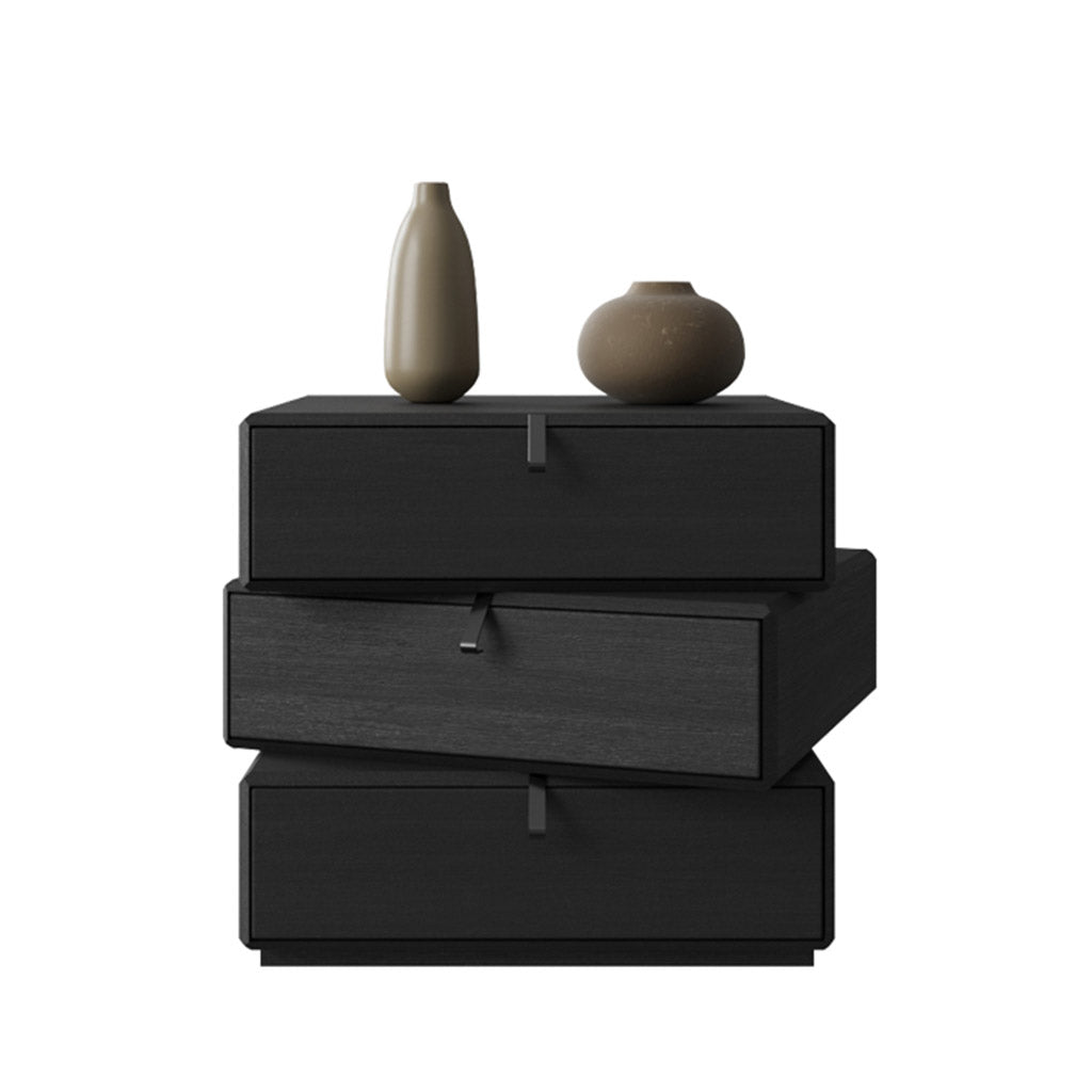 RUBIC Black Oak 360 Chest Drawer