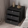RUBIC Black Oak 360 Chest Drawer 3-Tier Open