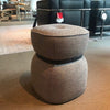 SAIGE POUF LIGHT GREY LIFESTYLE