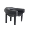 MARTINI ARMCHAIR BLACK SIDE