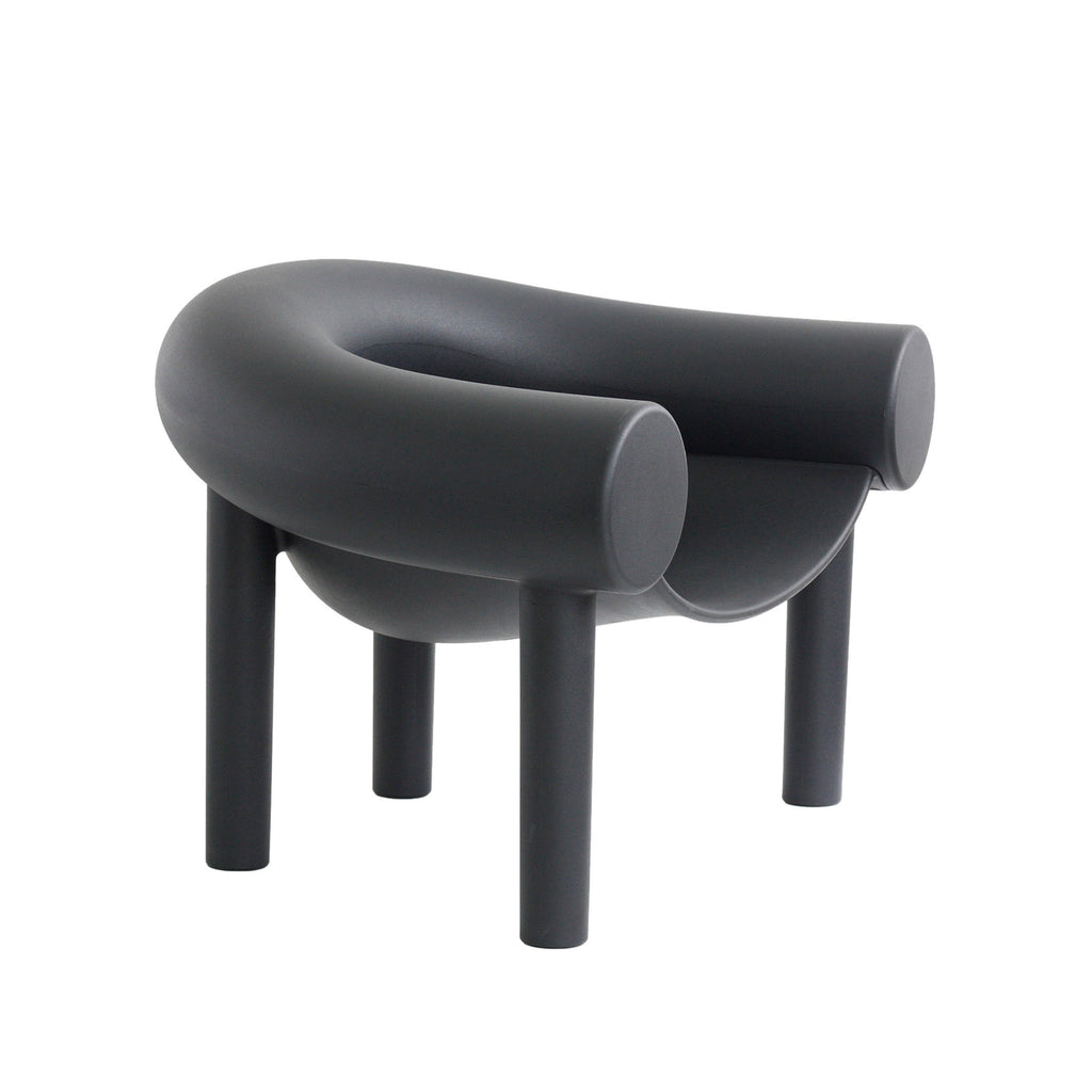 MARTINI ARMCHAIR BLACK SIDE