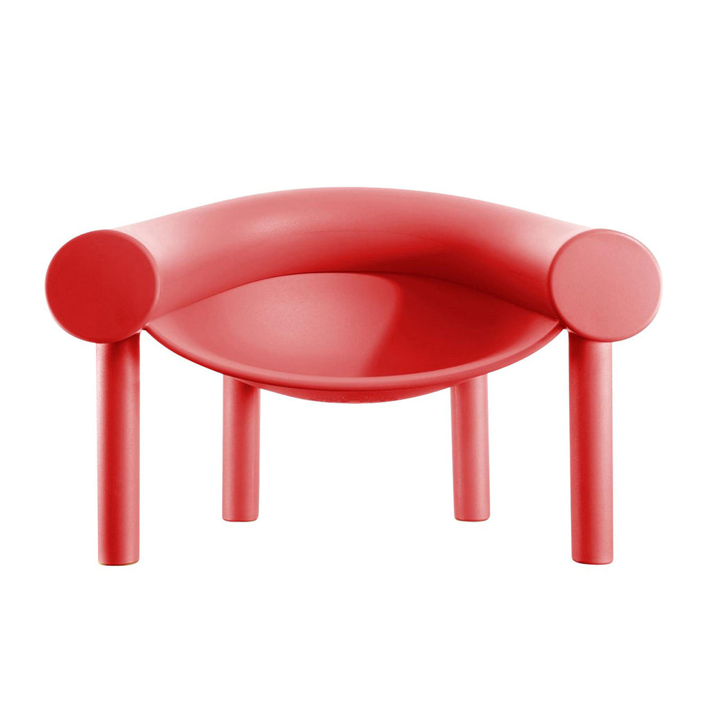 MARTINI ARMCHAIR RED FRONT
