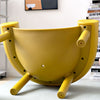 MARTINI  ARMCHAIR YELLOW BOTTOM