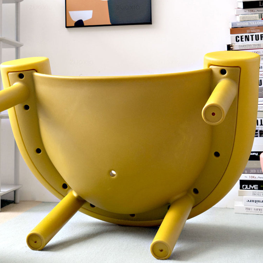 MARTINI  ARMCHAIR YELLOW BOTTOM