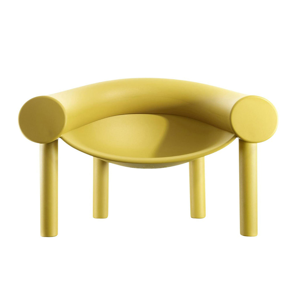 MARTINI  ARMCHAIR YELLOW FRONT