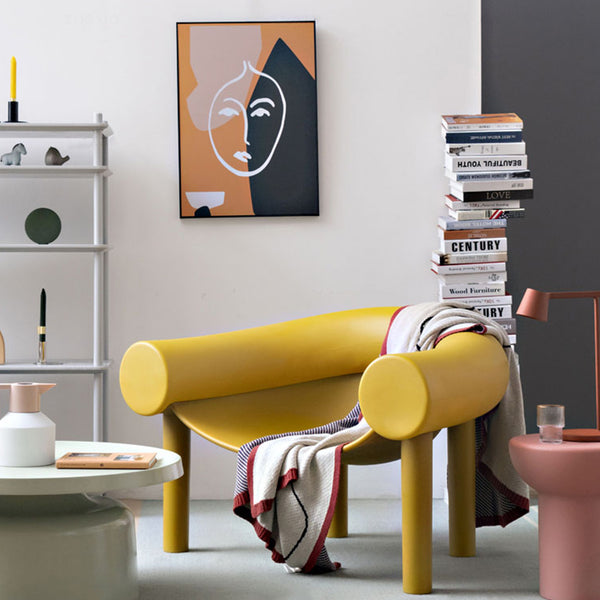 MARTINI  ARMCHAIR YELLOW