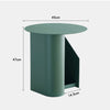 Sentrum Steel Side Table Teal