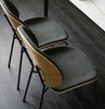 SHELLY Oak Beetle Dining Chair Angled