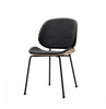 SHELLY Oak Beetle Dining Chair Upholstered Seat