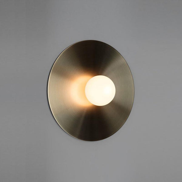 SKINA Wall Light Brass Angled
