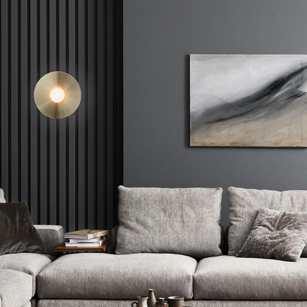 SKINA Wall Light Brass Living Room