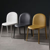 SLETT Dining Chair White Yellow Black Set