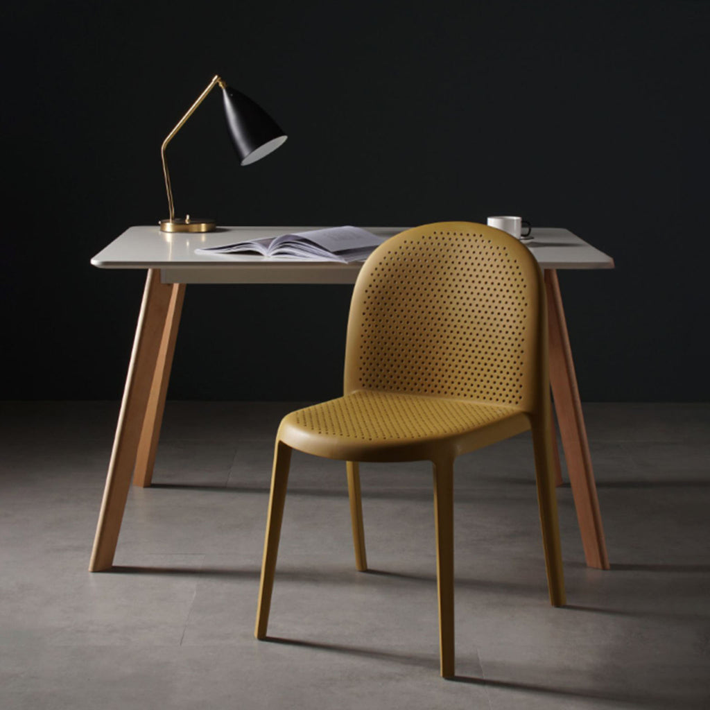 SLETT Dining Chair Yellow