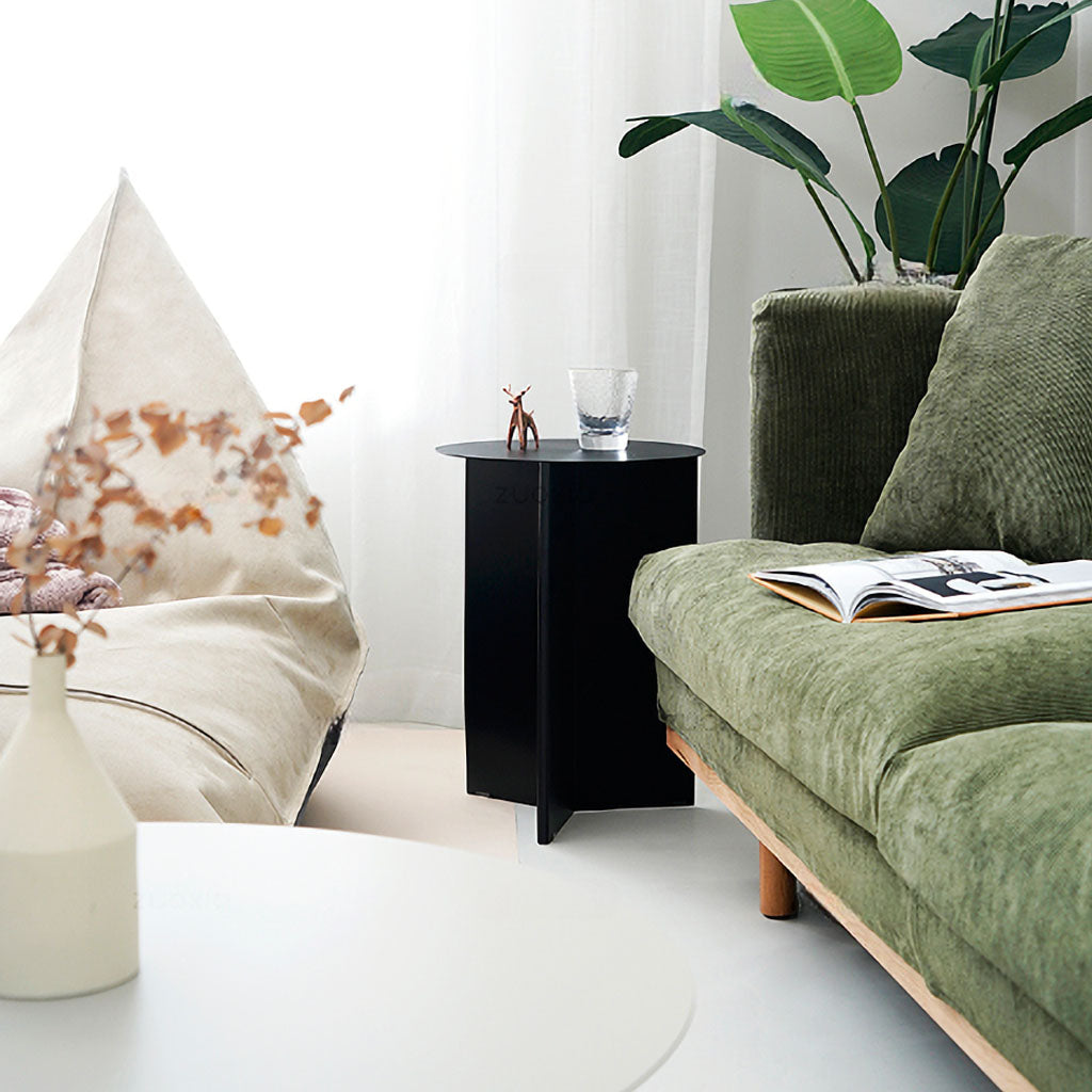 SLIT Side Coffee Table Black Small