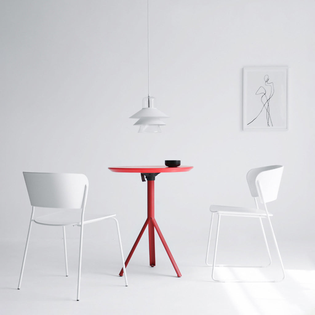 STAFLA Dining Chair White Pair