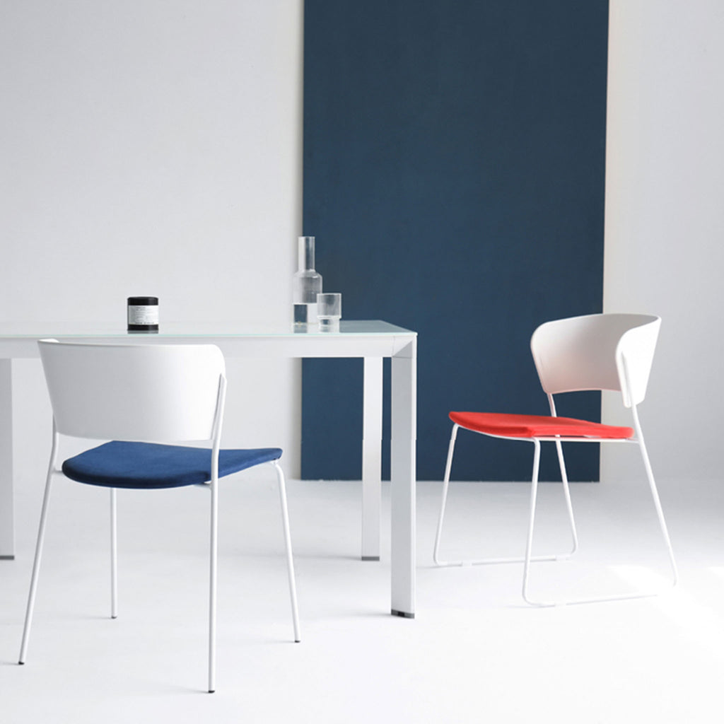 STAFLA Dining Chair White Pair