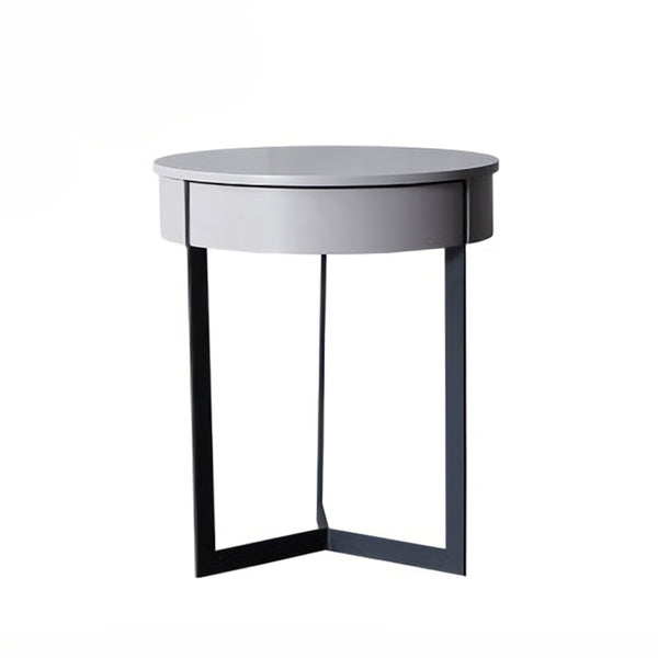 Sign Lema Bedside Table Nightstand Grey Matte