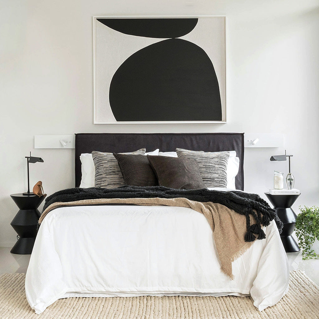 TAB T LED Table Lamp Black Bedside