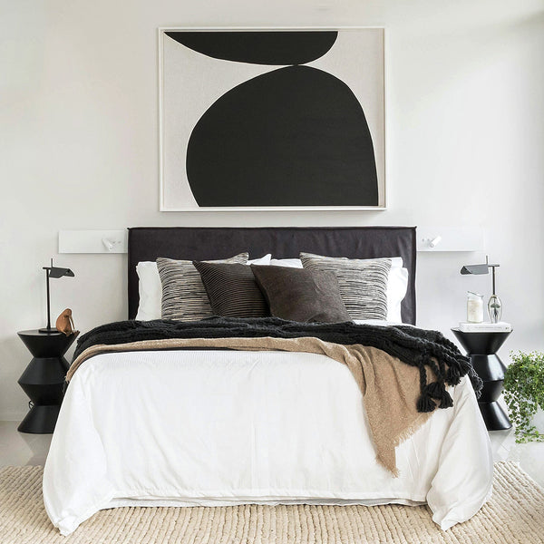 TAB T LED Table Lamp Black Bedside