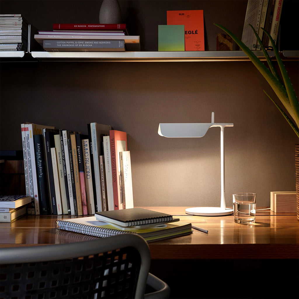 TAB T LED Table Lamp White Office Study