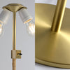 9602 Tynell Floor Lamp E27 Bulb Gold Base