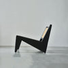 ZACHERY CHAIR BLACK SIDE LIFESTYLE